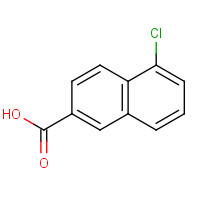 56961-89-8 5-chloronaphthalene-2-carboxylic acid chemical structure