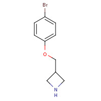 954224-32-9 3-[(4-bromophenoxy)methyl]azetidine chemical structure