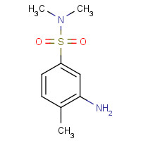 6331-68-6 3-amino-N,N,4-trimethylbenzenesulfonamide chemical structure