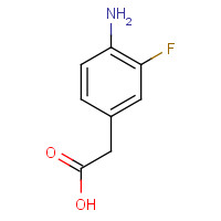 503315-77-3 2-(4-amino-3-fluorophenyl)acetic acid chemical structure