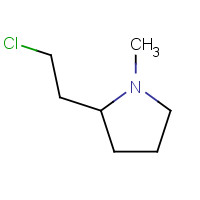 54777-54-7 2-(2-chloroethyl)-1-methylpyrrolidine chemical structure