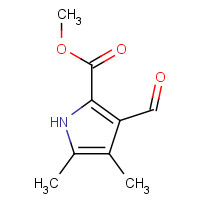 33317-04-3 methyl 3-formyl-4,5-dimethyl-1H-pyrrole-2-carboxylate chemical structure