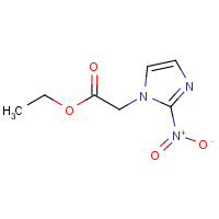 161490-37-5 ethyl 2-(2-nitroimidazol-1-yl)acetate chemical structure