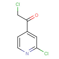 861418-11-3 2-chloro-1-(2-chloropyridin-4-yl)ethanone chemical structure