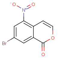 1616290-87-9 7-bromo-5-nitroisochromen-1-one chemical structure