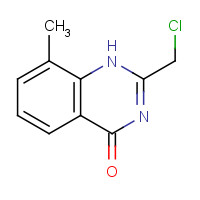 848369-52-8 2-(chloromethyl)-8-methyl-1H-quinazolin-4-one chemical structure