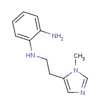 876590-83-9 2-N-[2-(3-methylimidazol-4-yl)ethyl]benzene-1,2-diamine chemical structure