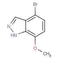 938062-01-2 4-bromo-7-methoxy-1H-indazole chemical structure