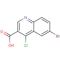 179024-70-5 6-bromo-4-chloroquinoline-3-carboxylic acid chemical structure