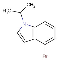 1219741-49-7 4-bromo-1-propan-2-ylindole chemical structure