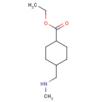 1610603-59-2 ethyl 4-(methylaminomethyl)cyclohexane-1-carboxylate chemical structure