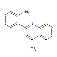 6637-33-8 2-(4-methylquinolin-2-yl)aniline chemical structure
