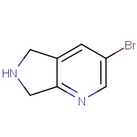 905273-36-1 3-bromo-6,7-dihydro-5H-pyrrolo[3,4-b]pyridine chemical structure