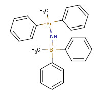 7453-26-1 [methyl-[[methyl(diphenyl)silyl]amino]-phenylsilyl]benzene chemical structure