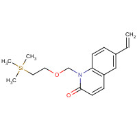 1428558-49-9 6-ethenyl-1-(2-trimethylsilylethoxymethyl)quinolin-2-one chemical structure