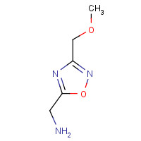 915920-22-8 [3-(methoxymethyl)-1,2,4-oxadiazol-5-yl]methanamine chemical structure