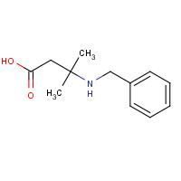 113479-11-1 3-(benzylamino)-3-methylbutanoic acid chemical structure