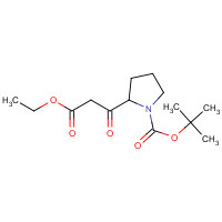 108310-01-6 tert-butyl 2-(3-ethoxy-3-oxopropanoyl)pyrrolidine-1-carboxylate chemical structure