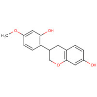 56701-24-7 3-(2-hydroxy-4-methoxyphenyl)-3,4-dihydro-2H-chromen-7-ol chemical structure