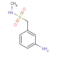 344407-56-3 1-(3-aminophenyl)-N-methylmethanesulfonamide chemical structure