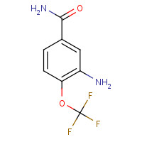 1261795-40-7 3-amino-4-(trifluoromethoxy)benzamide chemical structure