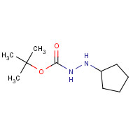 646071-31-0 tert-butyl N-(cyclopentylamino)carbamate chemical structure