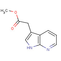 169030-84-6 methyl 2-(1H-pyrrolo[2,3-b]pyridin-3-yl)acetate chemical structure