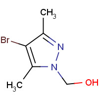 94230-83-8 (4-bromo-3,5-dimethylpyrazol-1-yl)methanol chemical structure