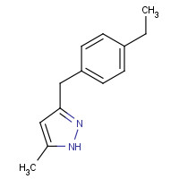 842135-98-2 3-[(4-ethylphenyl)methyl]-5-methyl-1H-pyrazole chemical structure
