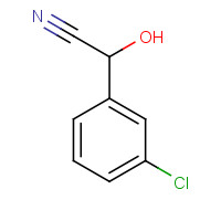 53313-92-1 2-(3-chlorophenyl)-2-hydroxyacetonitrile chemical structure
