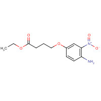 182630-65-5 ethyl 4-(4-amino-3-nitrophenoxy)butanoate chemical structure