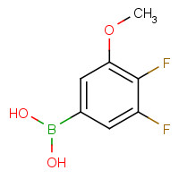 925910-42-5 (3,4-difluoro-5-methoxyphenyl)boronic acid chemical structure