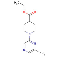 886851-60-1 ethyl 1-(6-methylpyrazin-2-yl)piperidine-4-carboxylate chemical structure