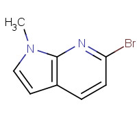934568-29-3 6-bromo-1-methylpyrrolo[2,3-b]pyridine chemical structure