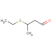 27205-24-9 3-ethylsulfanylbutanal chemical structure