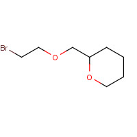 1016507-41-7 2-(2-bromoethoxymethyl)oxane chemical structure