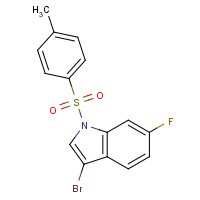 887338-51-4 3-bromo-6-fluoro-1-(4-methylphenyl)sulfonylindole chemical structure
