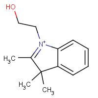 138559-05-4 2-(2,3,3-trimethylindol-1-ium-1-yl)ethanol chemical structure