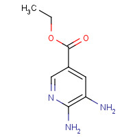 219762-81-9 ethyl 5,6-diaminopyridine-3-carboxylate chemical structure