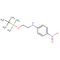 890051-97-5 N-[2-[tert-butyl(dimethyl)silyl]oxyethyl]-4-nitroaniline chemical structure