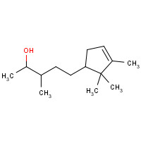 65113-99-7 3-methyl-5-(2,2,3-trimethylcyclopent-3-en-1-yl)pentan-2-ol chemical structure