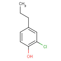 18980-01-3 2-chloro-4-propylphenol chemical structure