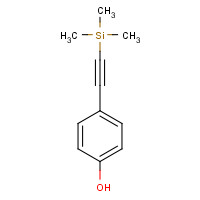 88075-18-7 4-(2-trimethylsilylethynyl)phenol chemical structure