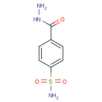 35264-29-0 4-(hydrazinecarbonyl)benzenesulfonamide chemical structure
