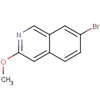 1246549-59-6 7-bromo-3-methoxyisoquinoline chemical structure