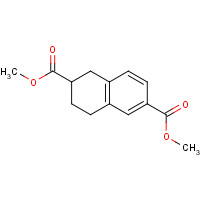 23985-75-3 dimethyl 1,2,3,4-tetrahydronaphthalene-2,6-dicarboxylate chemical structure