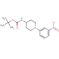 461720-05-8 tert-butyl N-[1-(3-nitrophenyl)piperidin-4-yl]carbamate chemical structure