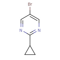 304902-96-3 5-bromo-2-cyclopropylpyrimidine chemical structure
