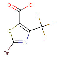 162651-07-2 2-bromo-4-(trifluoromethyl)-1,3-thiazole-5-carboxylic acid chemical structure