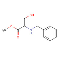 144001-42-3 methyl 2-(benzylamino)-3-hydroxypropanoate chemical structure